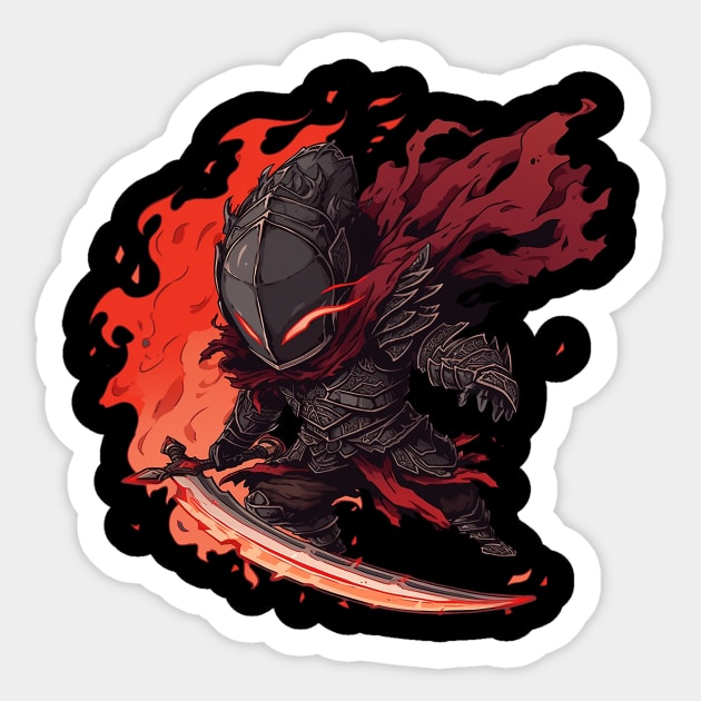 dark soul Sticker by dorapeterx